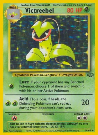 Victreebel [No Symbol] #14