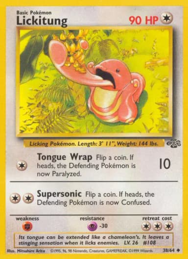 Lickitung [1st Edition] #38