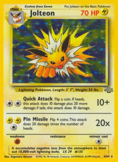 Jolteon [No Symbol] #4