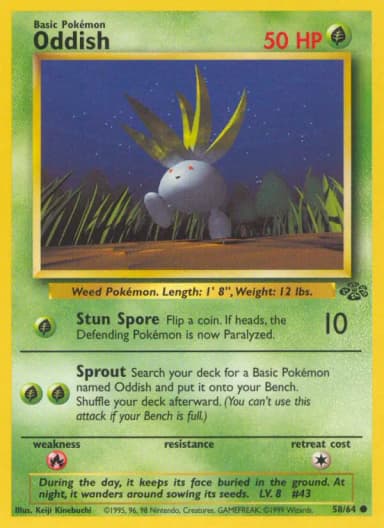 Oddish #58