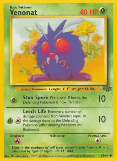 Venonat [1st Edition] #63