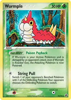 Wurmple [Reverse Holo] #70