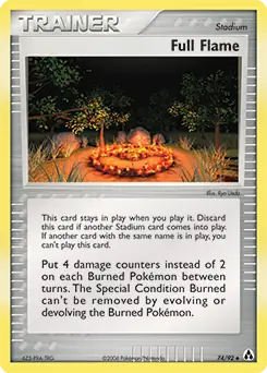 Full Flame [Reverse Holo] #74
