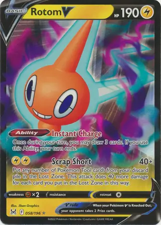 Rotom V #58