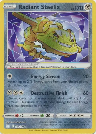 Radiant Steelix #124