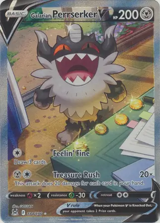 Galarian Perrserker V #184
