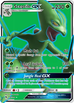 Sceptile GX #196