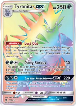 Tyranitar GX #223