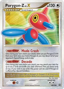 Porygon-Z LV.X #100