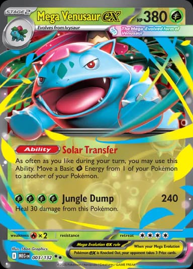 Mega Venusaur ex #3