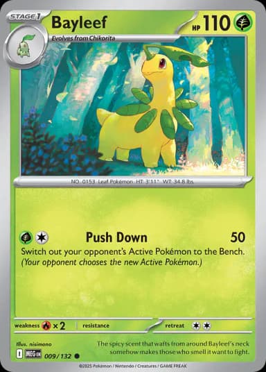 Bayleef [Reverse Holo] #9