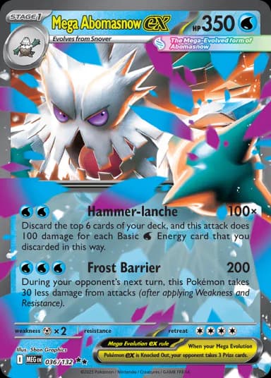 Mega Abomasnow ex #36