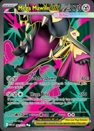 Mega Mawhile Ex #162