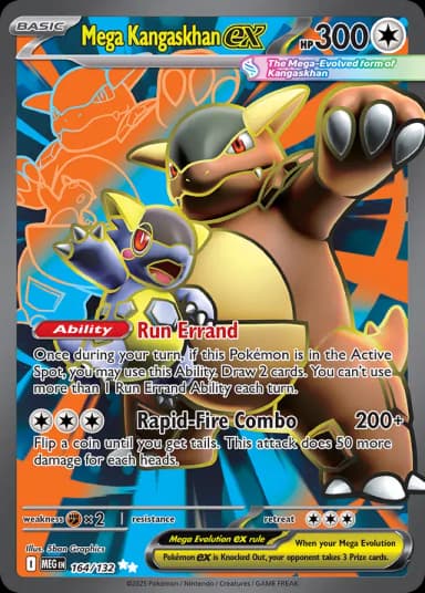 Mega Kangaskhan ex #164