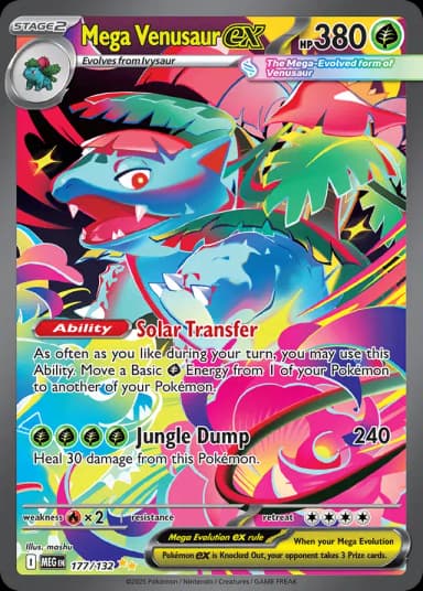 Mega Venusaur Ex #177