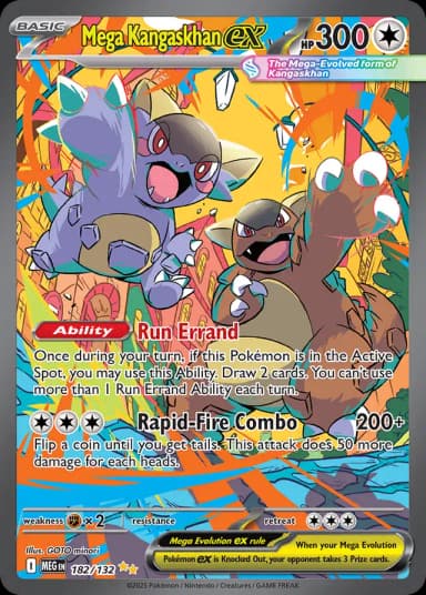 Mega Kangaskhan ex #182
