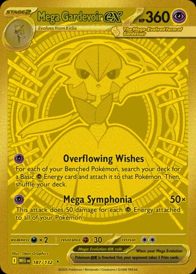 Mega Gardevoir Ex #187