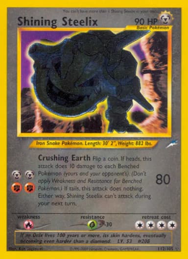 Shining Steelix #112