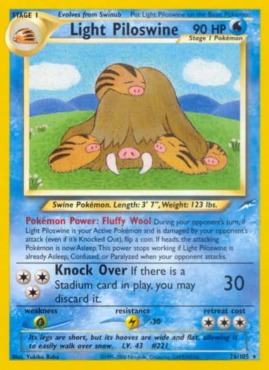 Light Piloswine #26