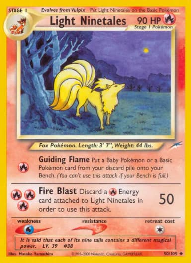 Light Ninetales #50