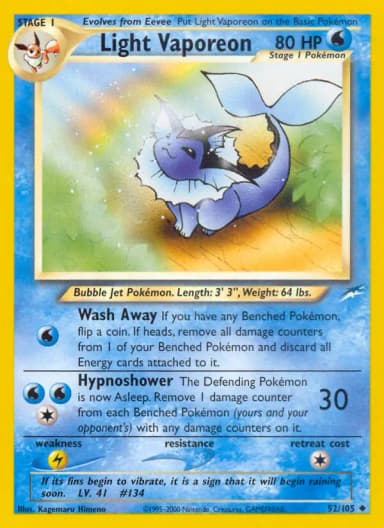 Light Vaporeon #52