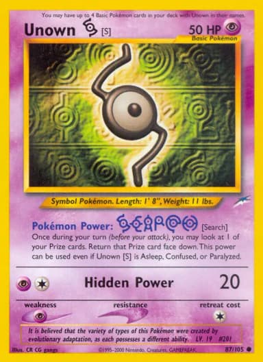 Unown S #87