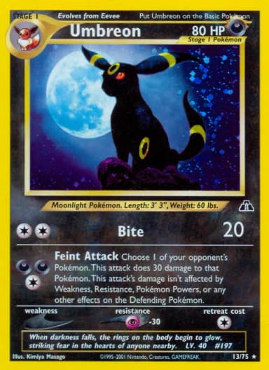 Umbreon [1st Edition] #13