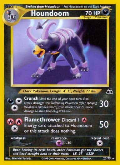 Houndoom [1st Edition] #23