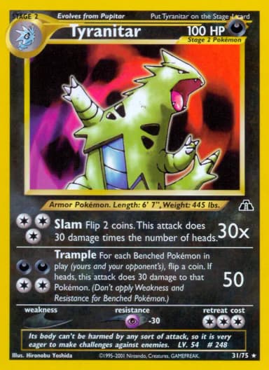 Tyranitar [1st Edition] #31
