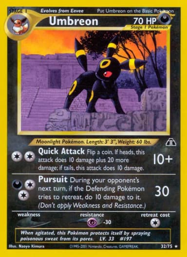 Umbreon [1st Edition] #32