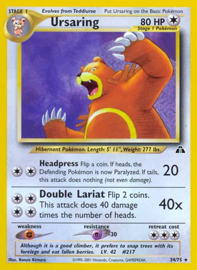Ursaring #34