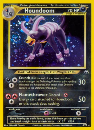 Houndoom [1st Edition] #4