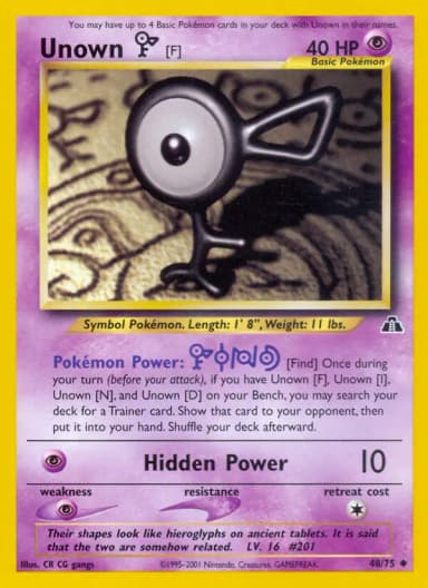 Unown F #48