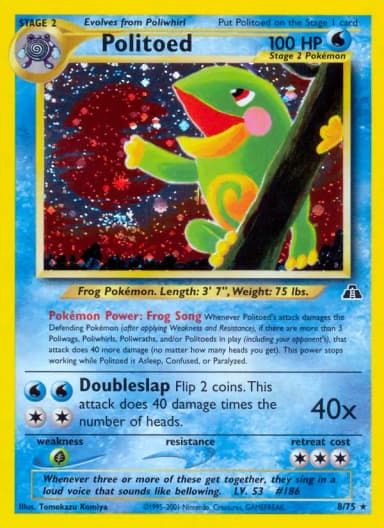 Politoed [1st Edition] #8
