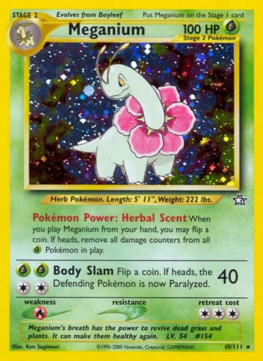 Meganium [1st Edition] #10