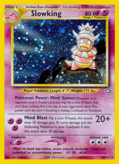 Slowking [1st Edition] #14