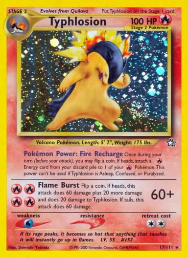 Typhlosion [1st Edition] #17