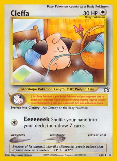 Cleffa [1st Edition] #20