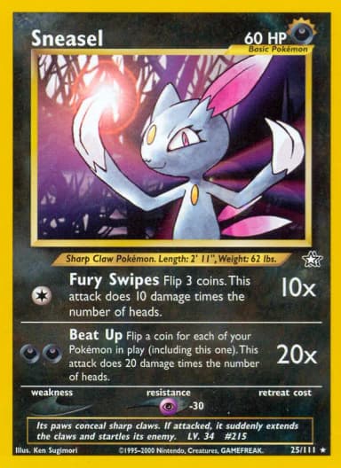 Sneasel #25