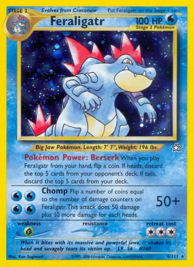 Feraligatr [1st Edition] #4