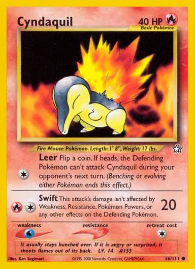 Cyndaquil [1st Edition] #56