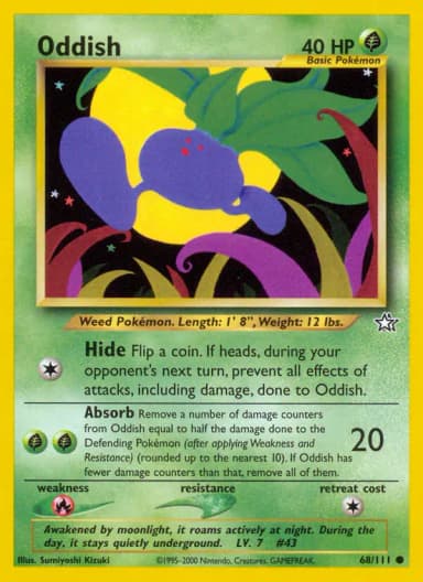 Oddish #68