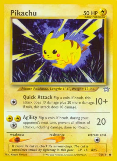 Pikachu [1st Edition] #70