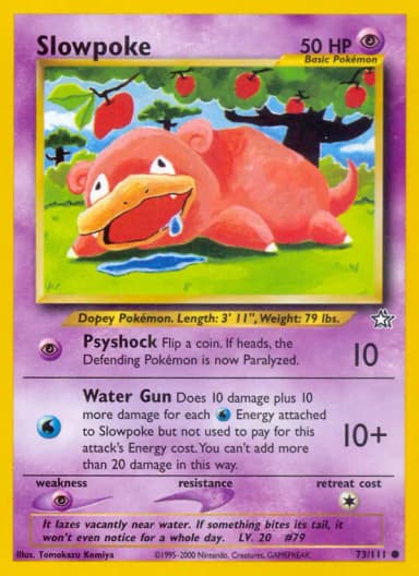 Slowpoke [1st Edition] #73