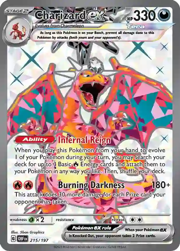 Charizard ex #215