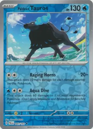 Paldean Tauros #41