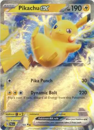 Pikachu ex #63
