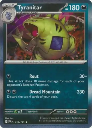 Tyranitar [Stamped] #135
