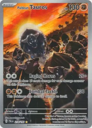 Paldean Tauros #218