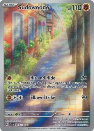 Sudowoodo #219